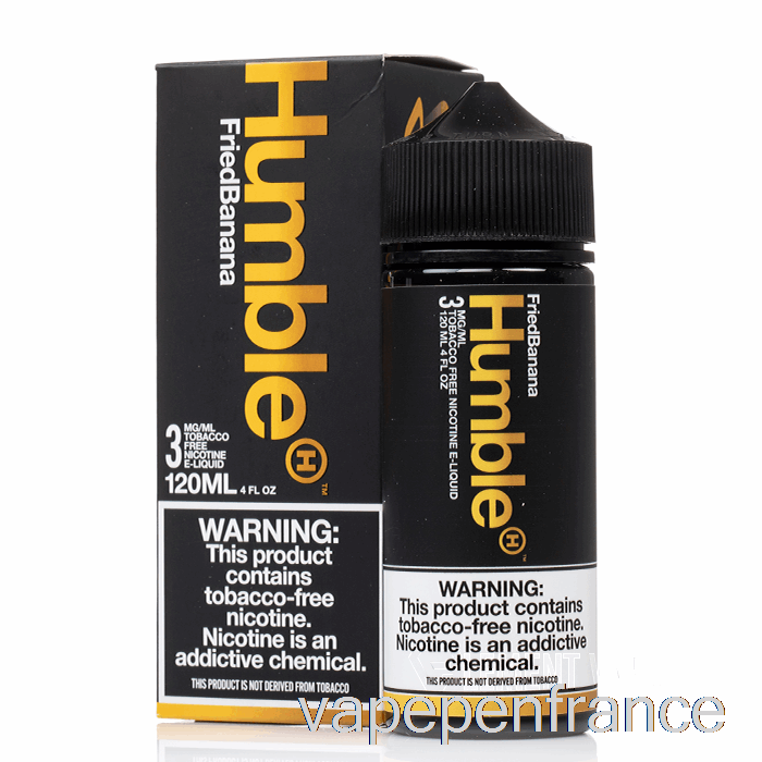 Banane Frite - Humble Juice Co - Stylo Vape 120 Ml 3 Mg